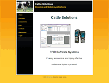 Tablet Screenshot of cattle.eidap.com